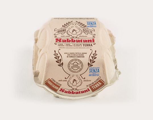 Sabbatani - uova senza antibiotici - pack 4